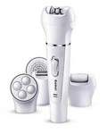 Kemei 5-in-1 Beauty Tools Kit – Epilator, Cleansing Brush, Shaver & More