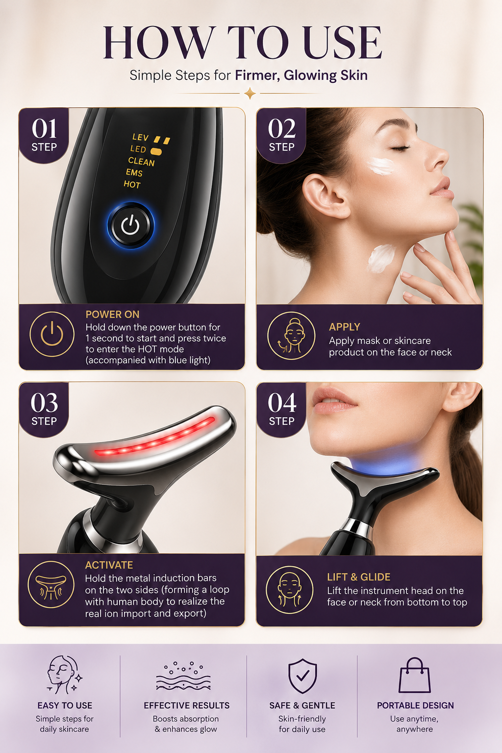 Anti Wrinkle Beauty Apparatus