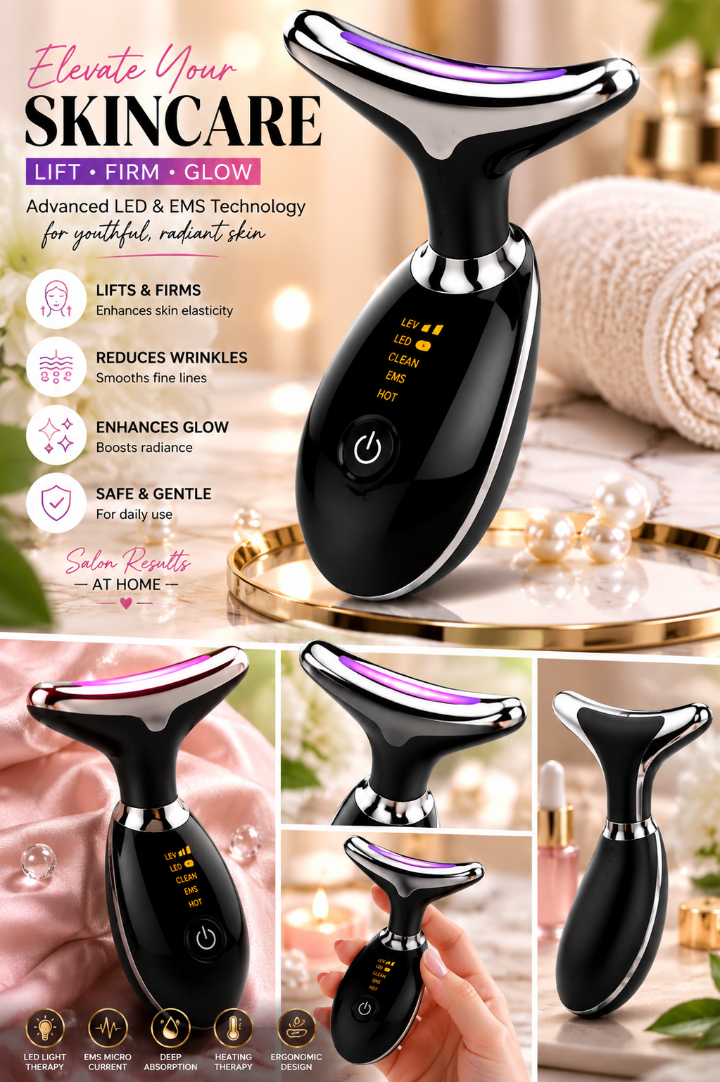 Anti Wrinkle Beauty Apparatus