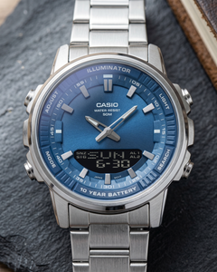 Turquoise Dial Men Watch