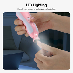 Baby Electric Nail Trimmer – Safe & Gentle for Newborns & Toddlers