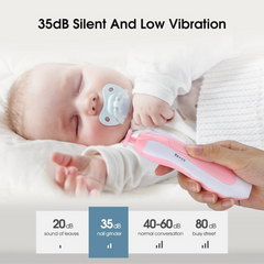 Baby Electric Nail Trimmer – Safe & Gentle for Newborns & Toddlers