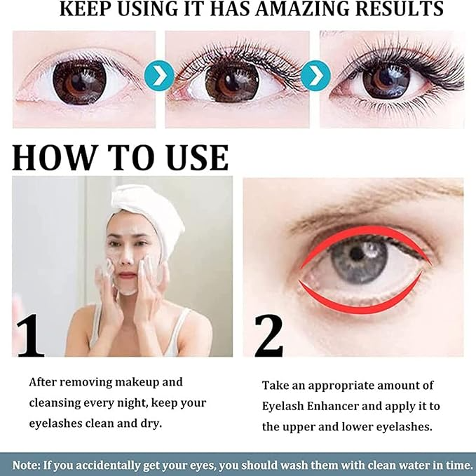 EELHOE Lash & Brow Intense Growth Serum 20ml – Longer Thicker Lashes