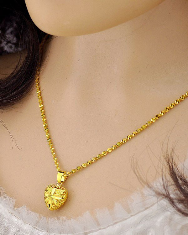 Heart Shaped Memorial Necklace