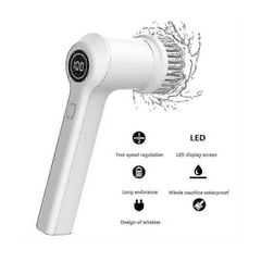 PureSpin Electric Handheld Scrubber – Effortless Cleaning for Kitchen & Bathroom